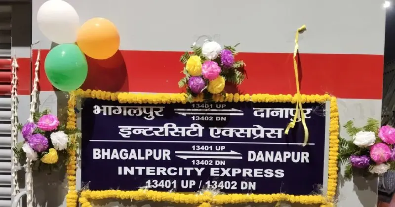 Passengers Demand Extension of Bhagalpur-Danapur Intercity Express to Buxar for Enhanced Connectivity in Western Bihar and Reduced Travel Hassles.