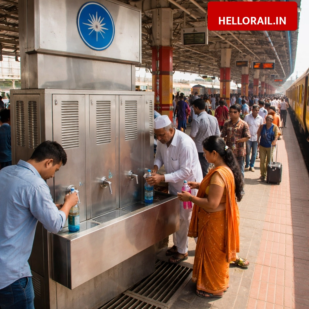 Hapur Railway Station: New water coolers to be installed on platforms to help passengers beat the heat