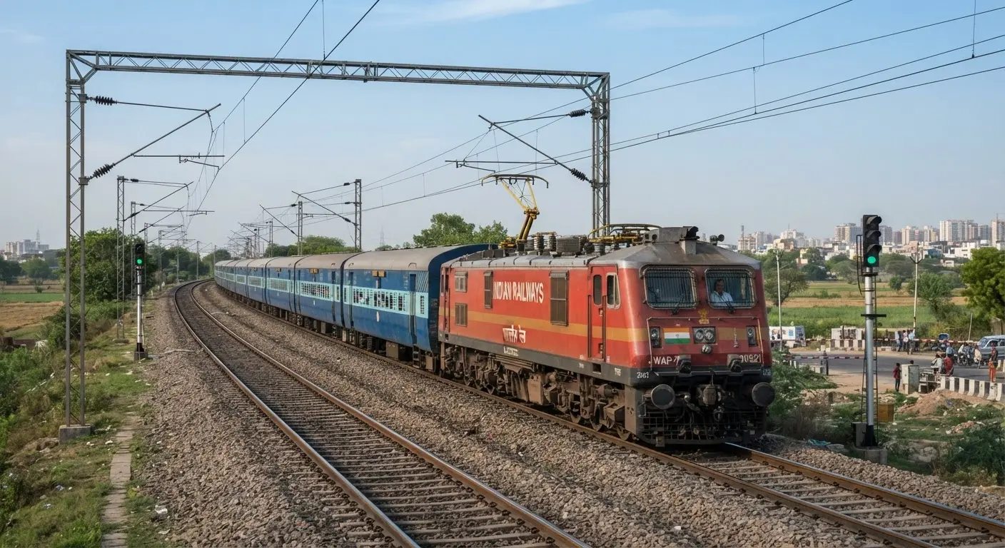 Indian Railways achieves 99.6 percent broad gauge electrification milestone