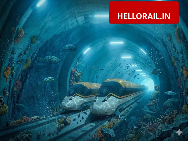 Bullet Train Project: India’s first undersea rail tunnel to start operations by August 2027