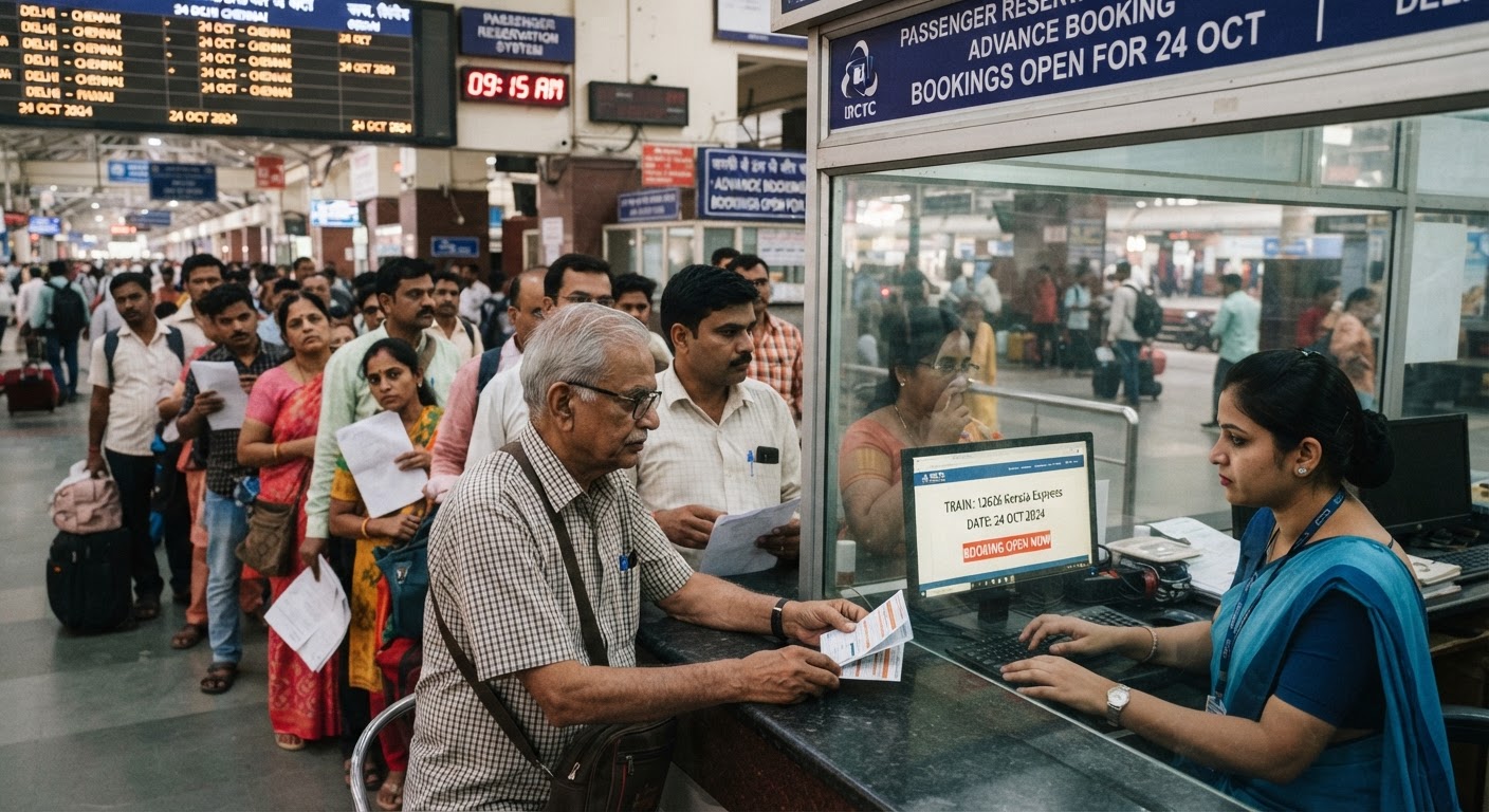 Indian Railways Opens Train Ticket Booking Window For October 24 Departures On August 25