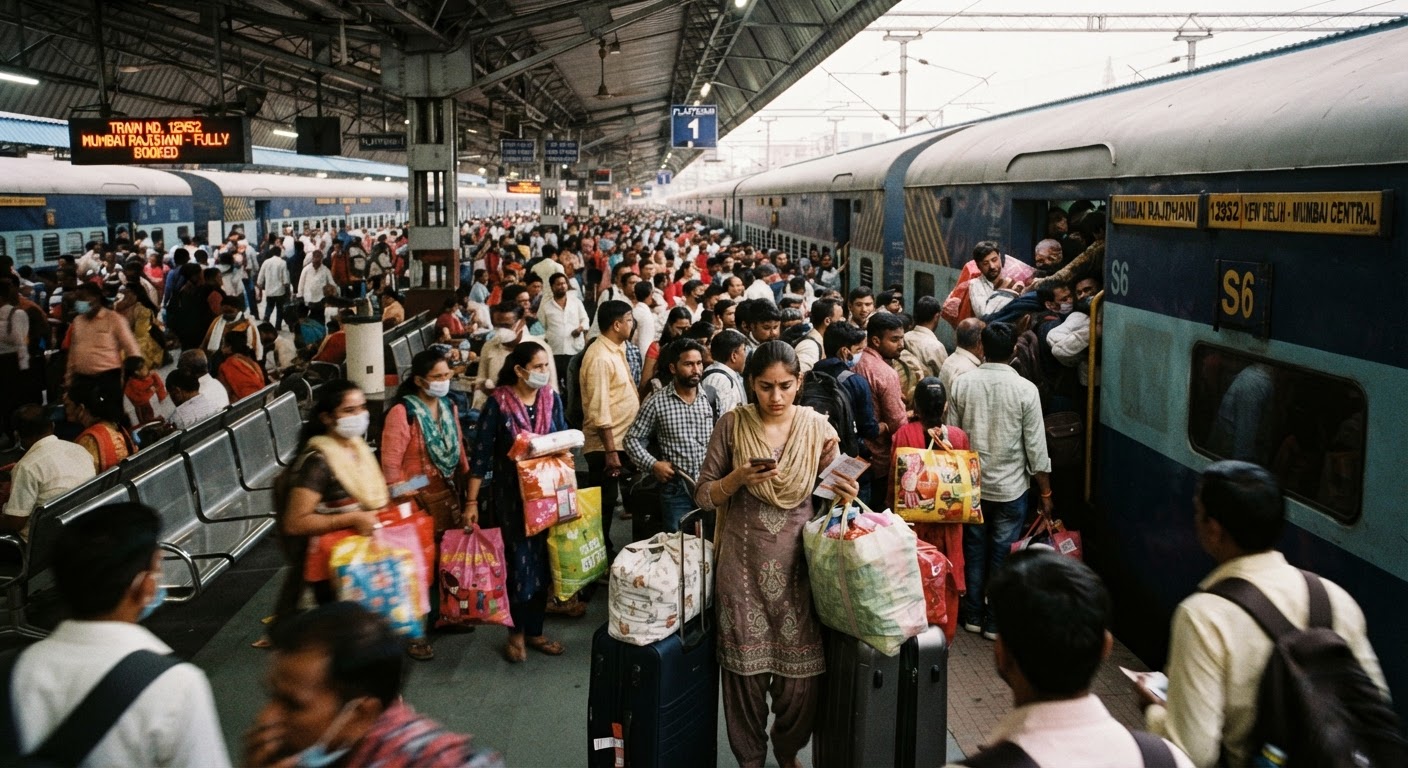 Delhi Mumbai Trains Are Fully Booked Through August 27 For Raksha Bandhan