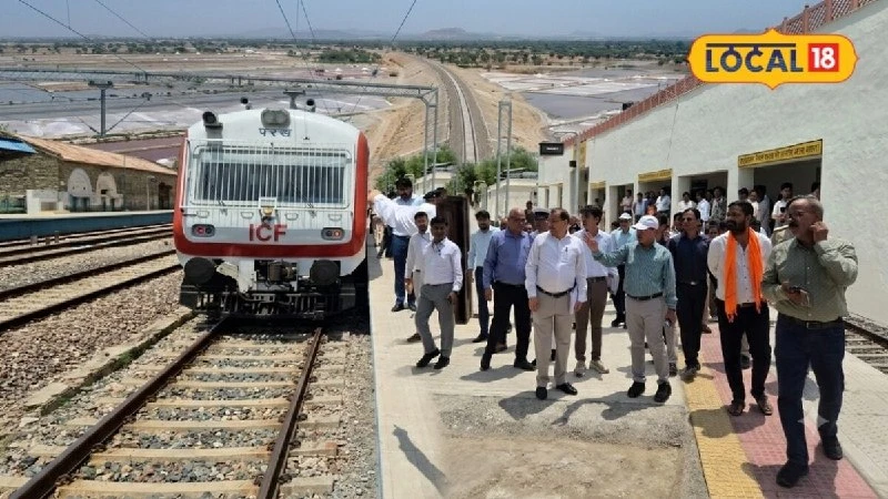 Indias First High Speed Rail Test Track Near Sambhar Lake Nears Completion