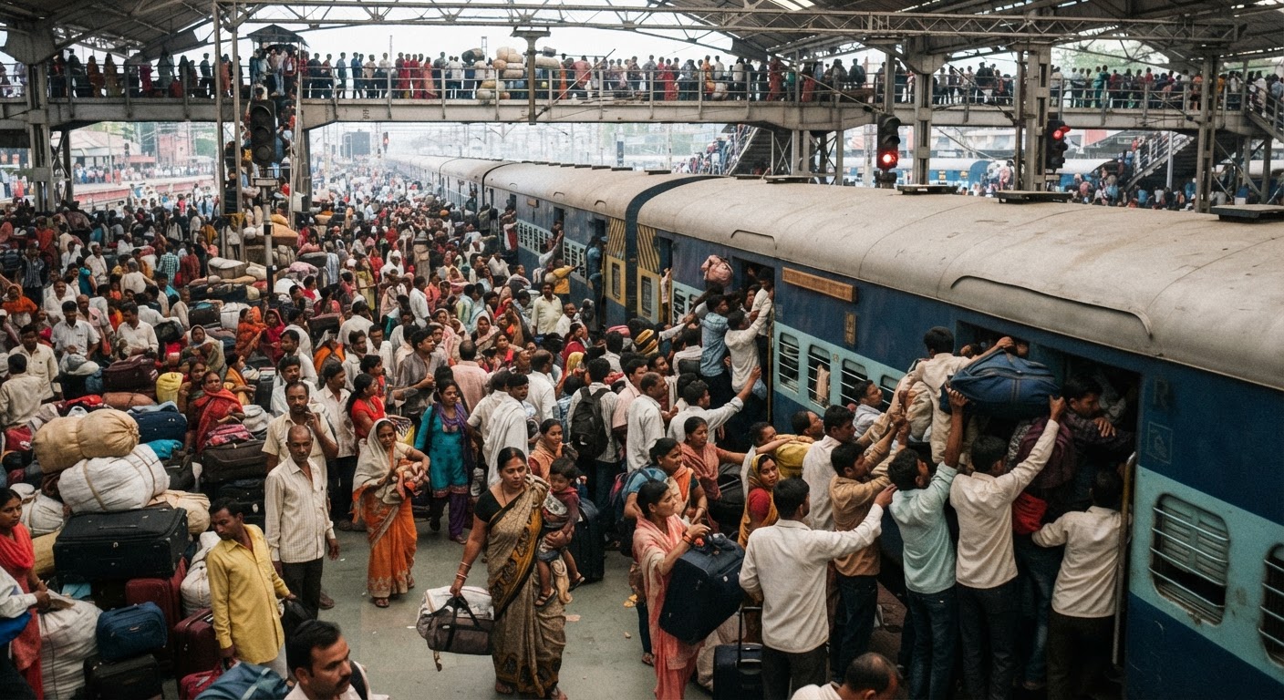 Indian Railways operates special trains for massive passenger rush during Raksha Bandhan