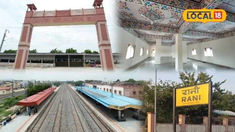 Rani Railway Station Redevelopment Nears Completion Under Amrit Bharat Scheme