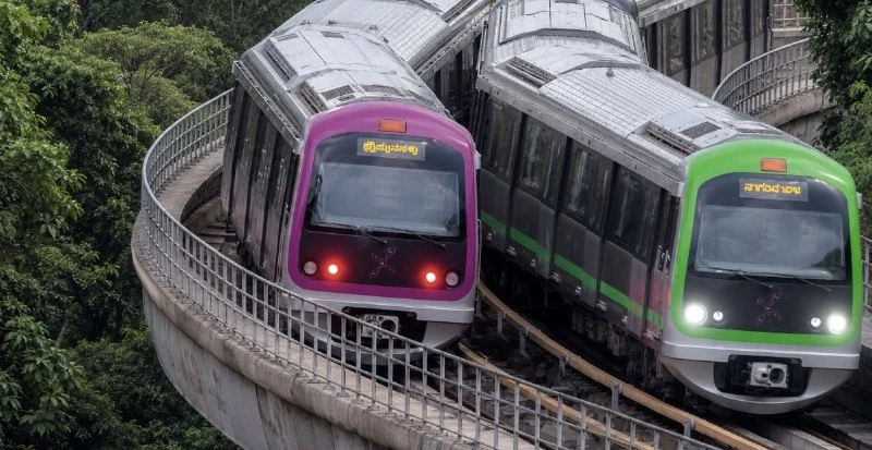 Bangalore Metro receives four new trains to ease overcrowding