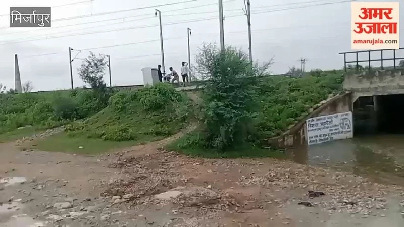 Waterlogged railway underpass cuts off fifty villages and impacts one lakh residents