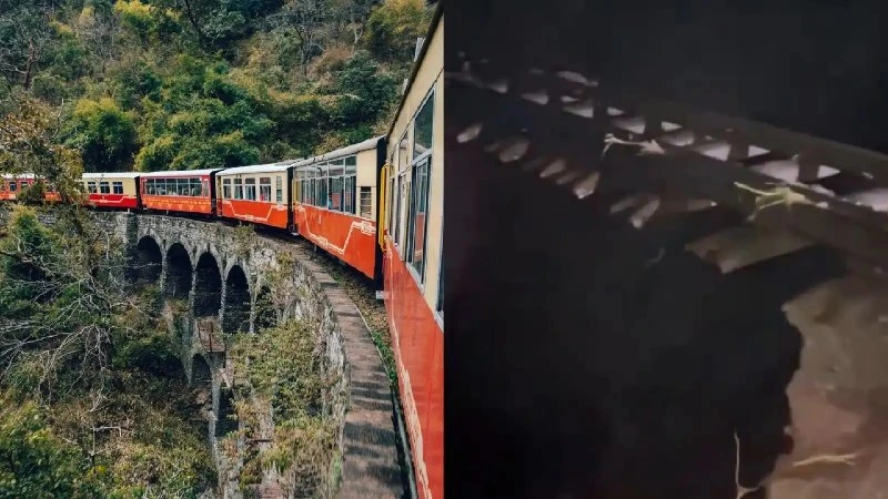 Kalka Shimla Toy Train Services Suspended Indefinitely Following Major Landslide Damage