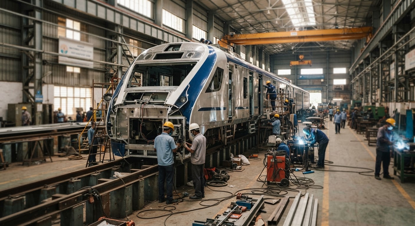 RVNL sets March 2027 deadline for first Vande Bharat sleeper prototype rollout