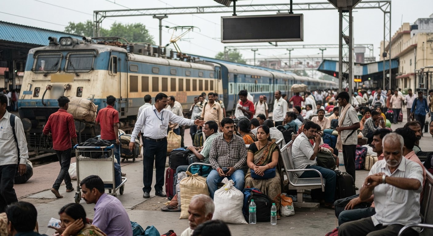 Indian Railways Faces Punctuality Challenges As Monsoon Delays Impact Passengers Nationwide