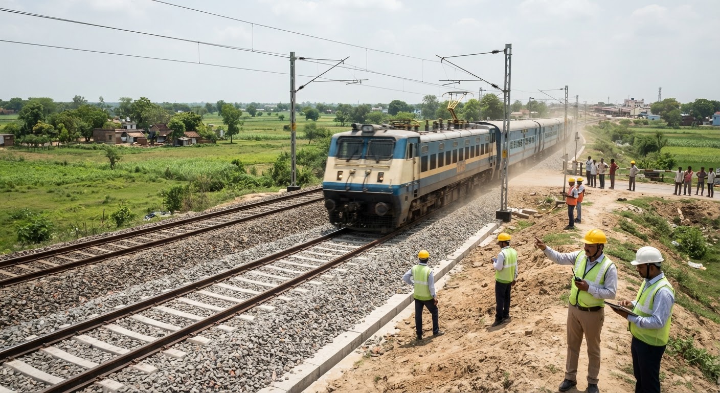 North Eastern Railway completes Gorakhpur Cantt and Unaula patch doubling project