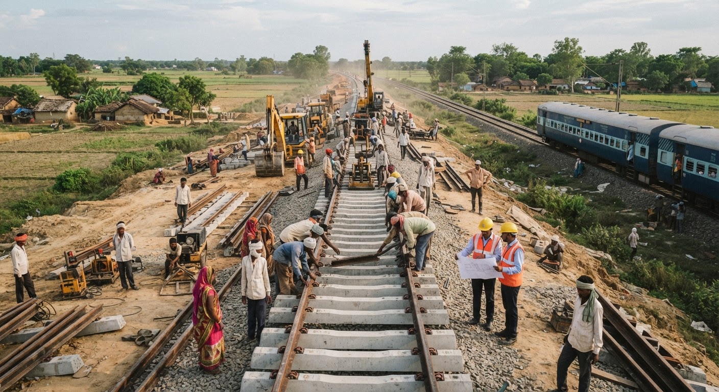 Delhi Guwahati Multi Track Corridor Will Pass Through Six Bihar Districts