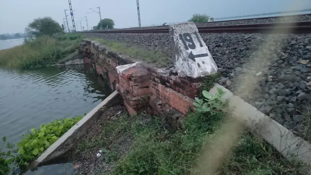Rising Ganga water levels force speed restrictions on Bhagalpur Jamalpur rail section
