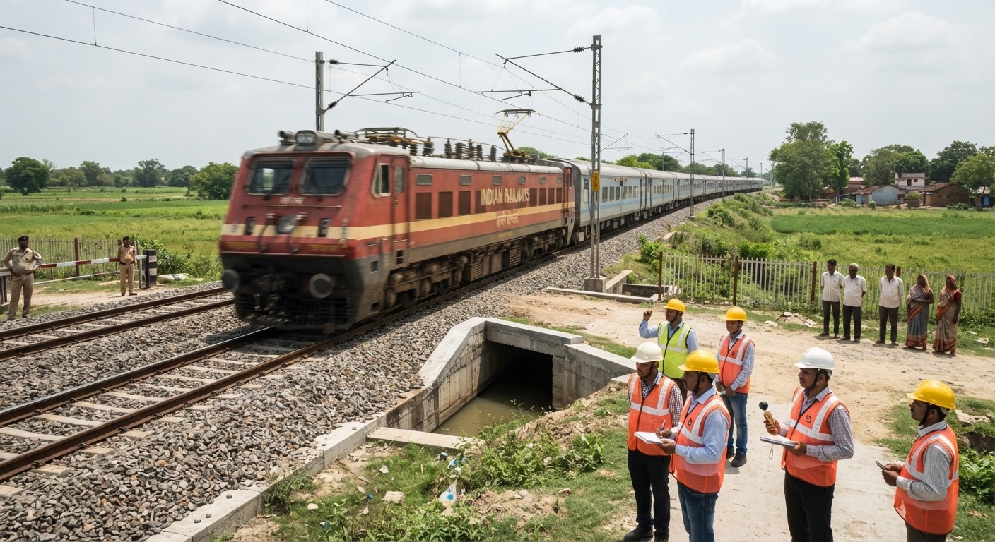 North Eastern Railway completes successful speed trial on Gorakhpur Cantt Unaula rail section