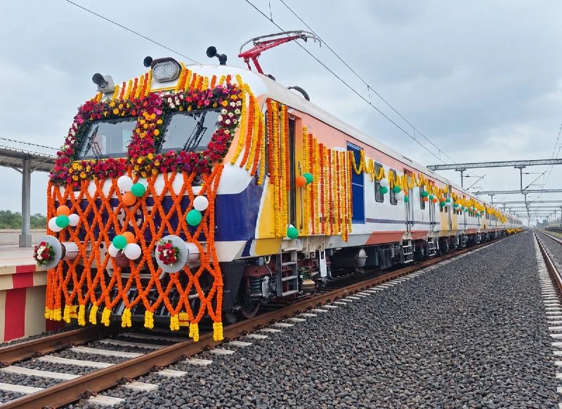 PM Modi flags off new MEMU train connecting Tanda Road and Vadodara