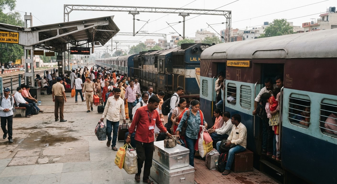 North Eastern Railway Extends Lal Kuan Rajkot Express Until November 2026
