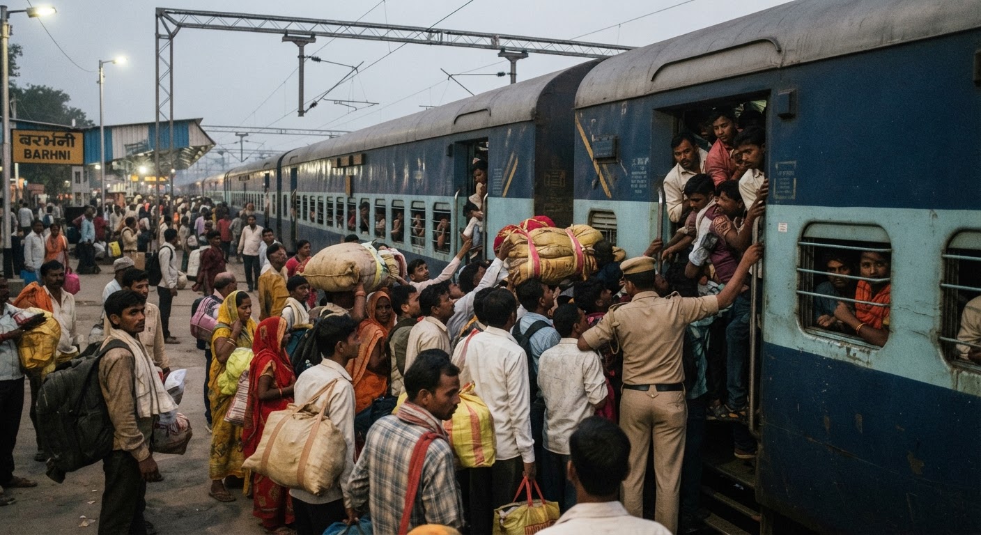 Northeast Railway launches unreserved Barhni and Bandra Terminus Puja special train