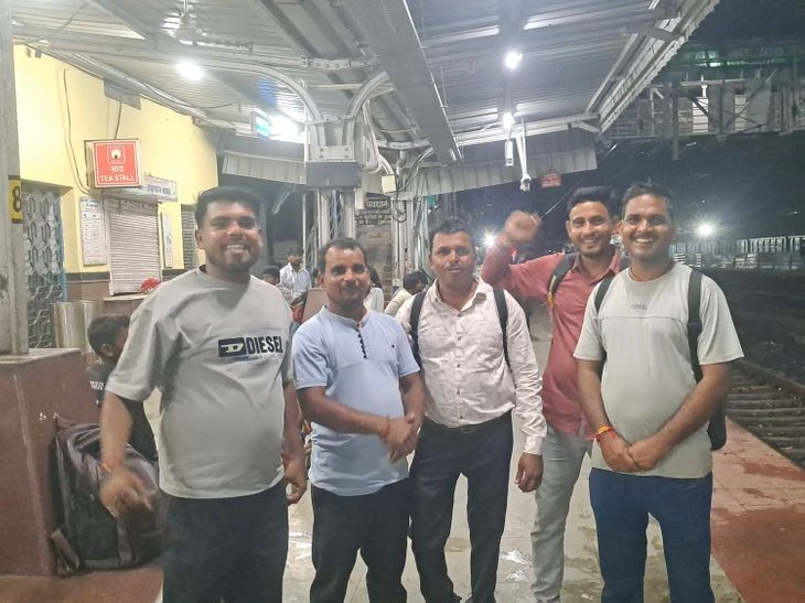 Bina Khurai station sees heavy crowds as pilgrims travel for Radha Ashtami