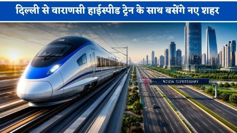 Delhi Varanasi High Speed Rail Project Spurs New Commercial Hubs