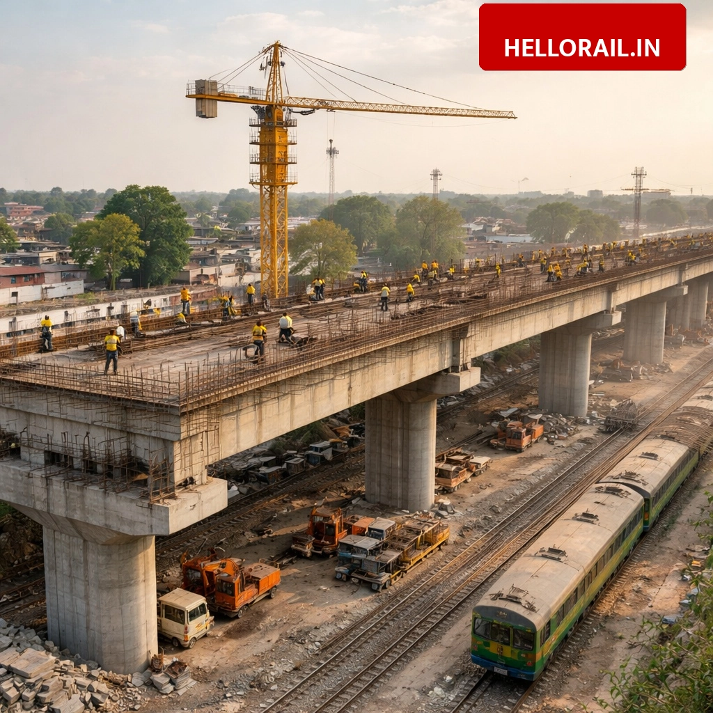 Saharanpur Update: Star Paper Mill Railway Overbridge construction deadline extended to November 2026