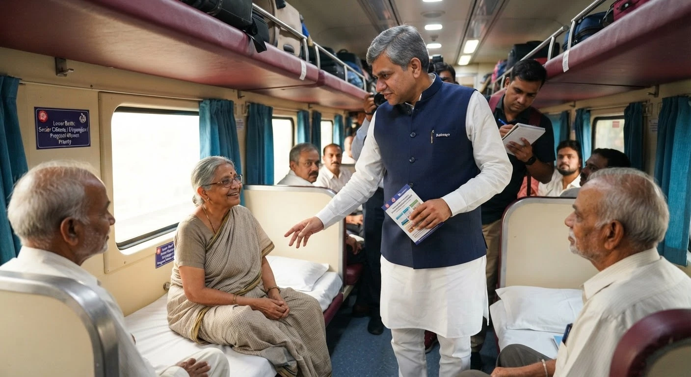 Railway Minister confirms lower berth priority rules for senior citizens and vulnerable passengers