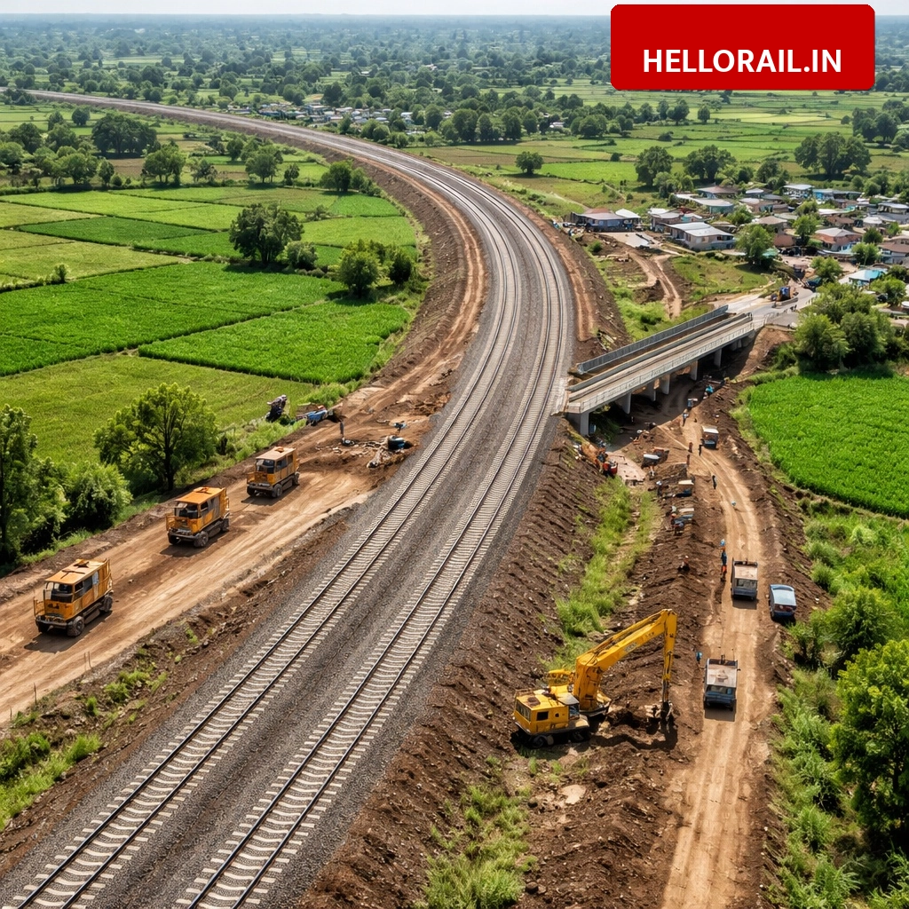 Madhya Pradesh Rail Bypass: New track planned from Rau to Berchha to decongest Indore city