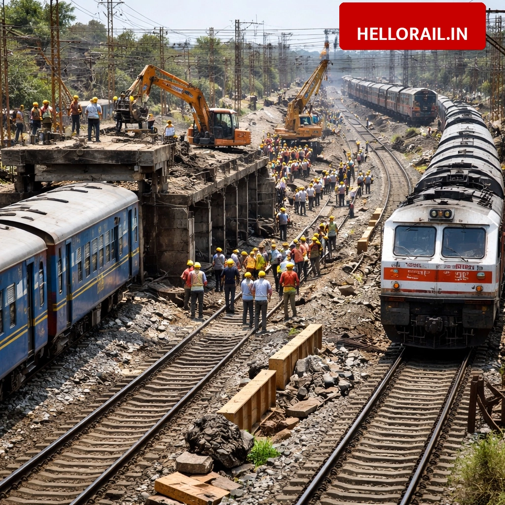 Bhilwara-Chittorgarh Rail Route: Several trains delayed or rescheduled between April 12 and 14 due to bridge work