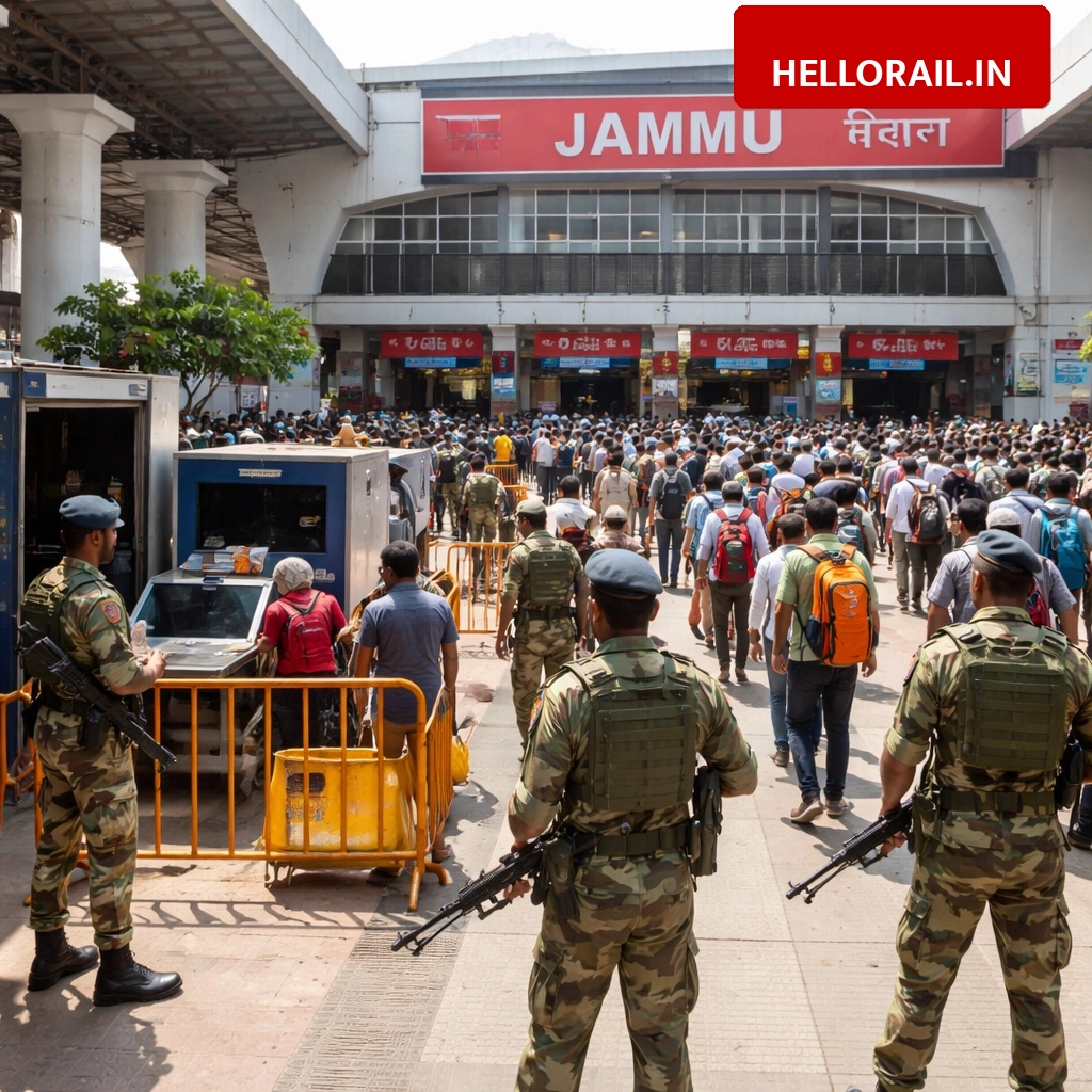 Amarnath Yatra: Security and passenger facilities enhanced at Jammu Railway Station