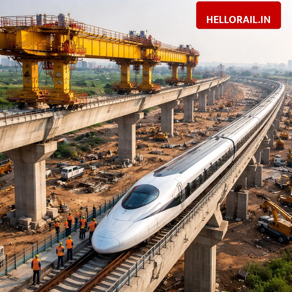 Bullet Train Project: Surat-Bilimora section to be ready by 2027, construction picks up speed