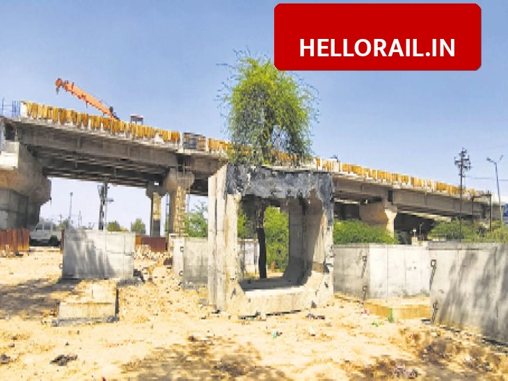 Bikaner Lalgarh Railway Overbridge project remains incomplete after seven years, funding request made to government