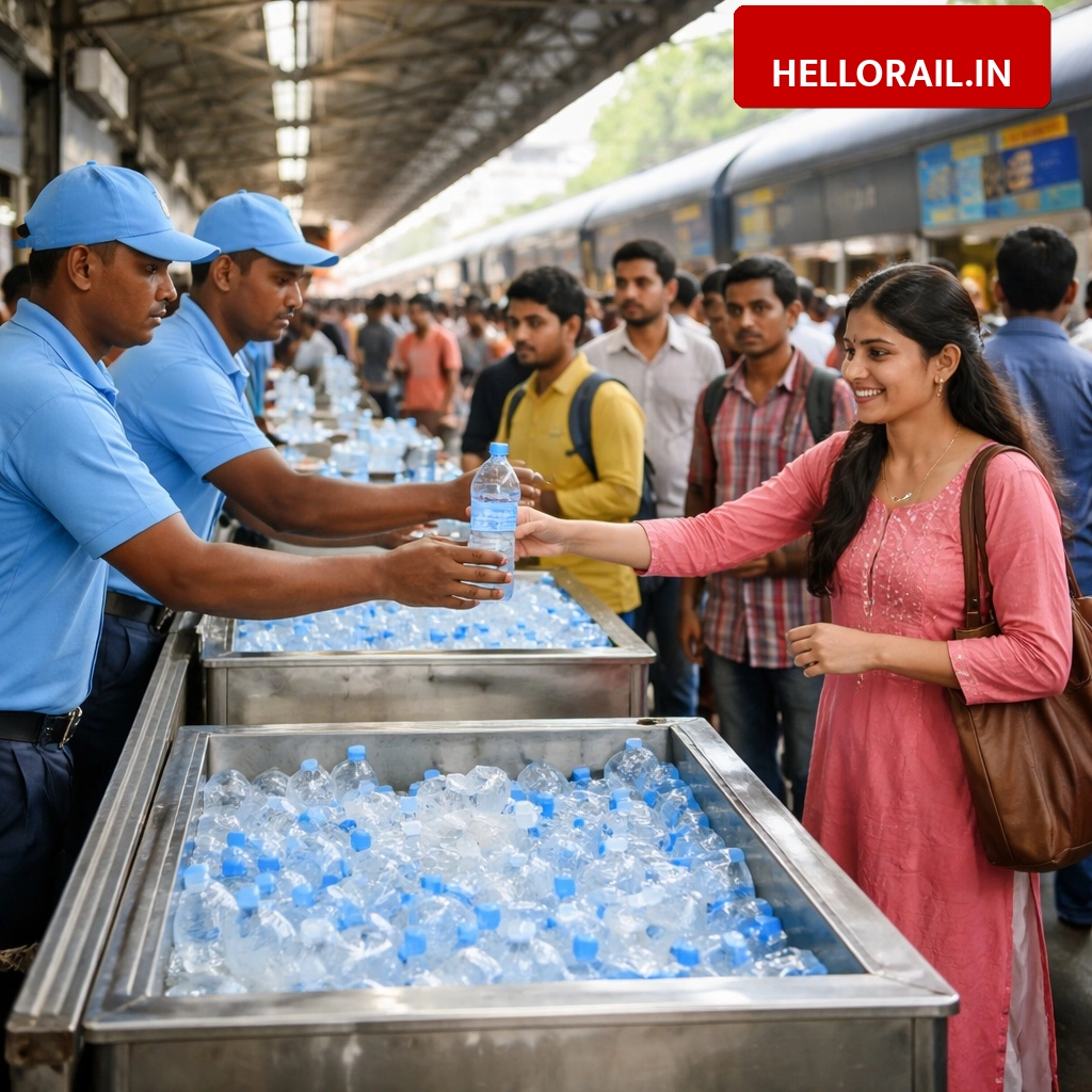 Railway Passenger Update: Free chilled water service to be provided at stations
