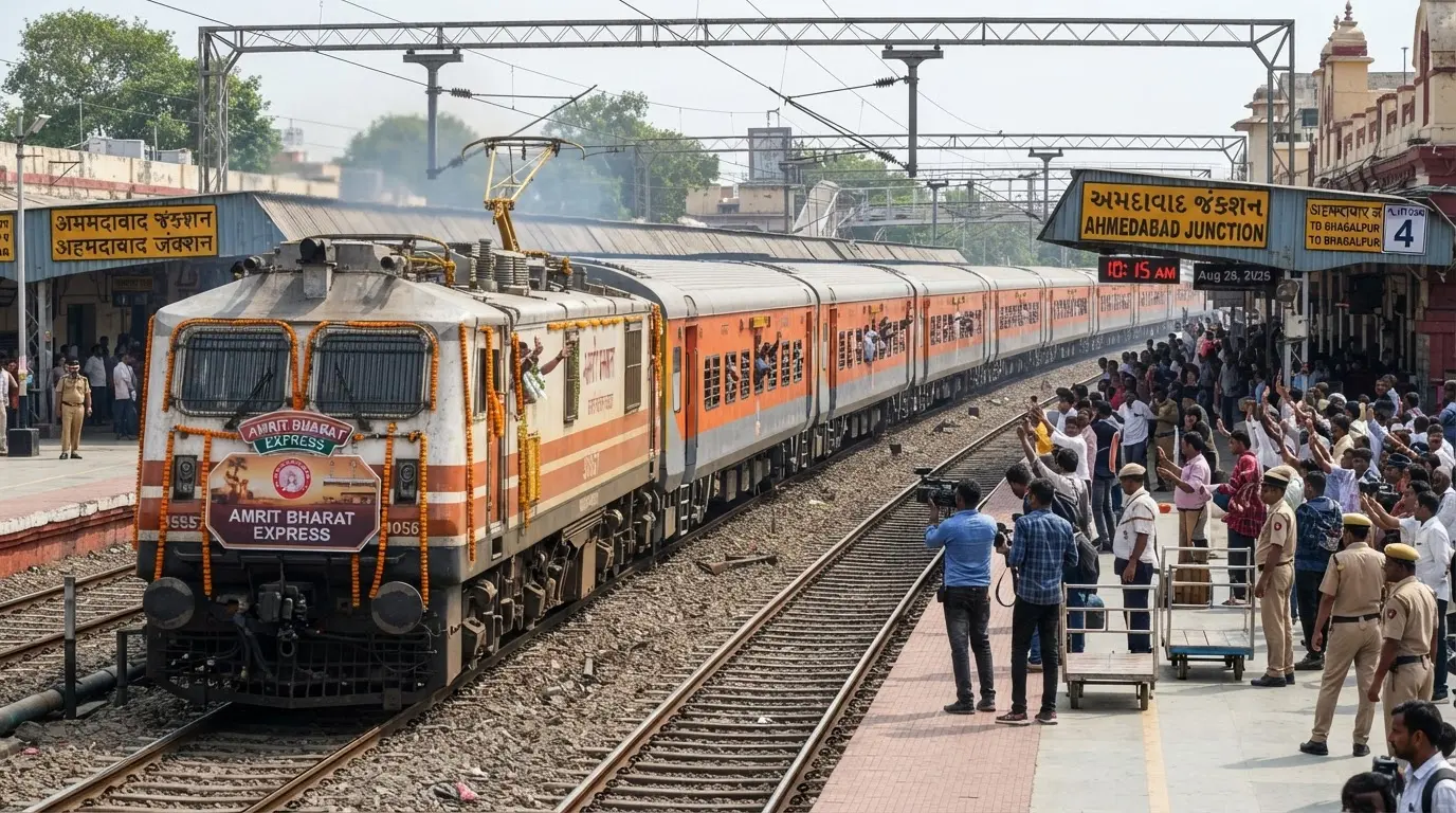 Ahmedabad Bhagalpur Amrit Bharat Express Starts August 26