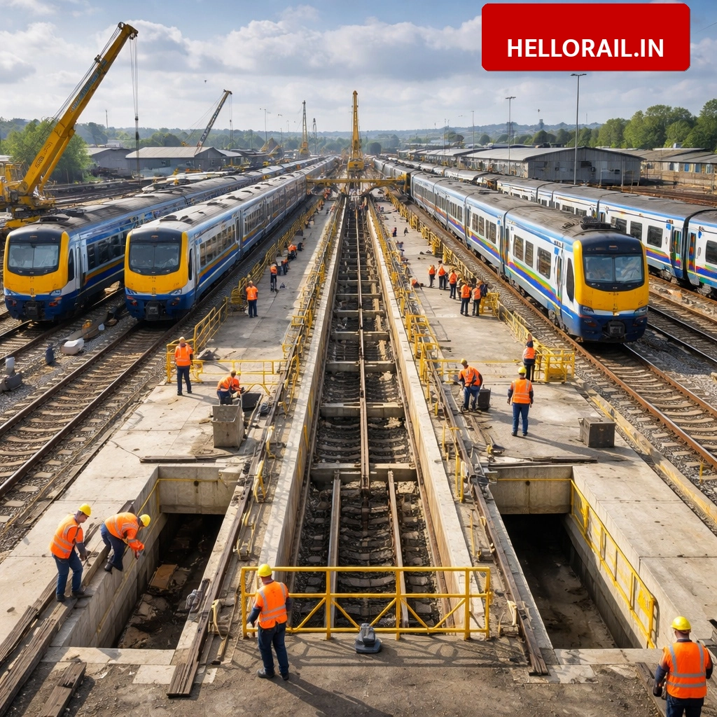 North Western Railway to build 20 new pit lines to boost maintenance and launch new trains