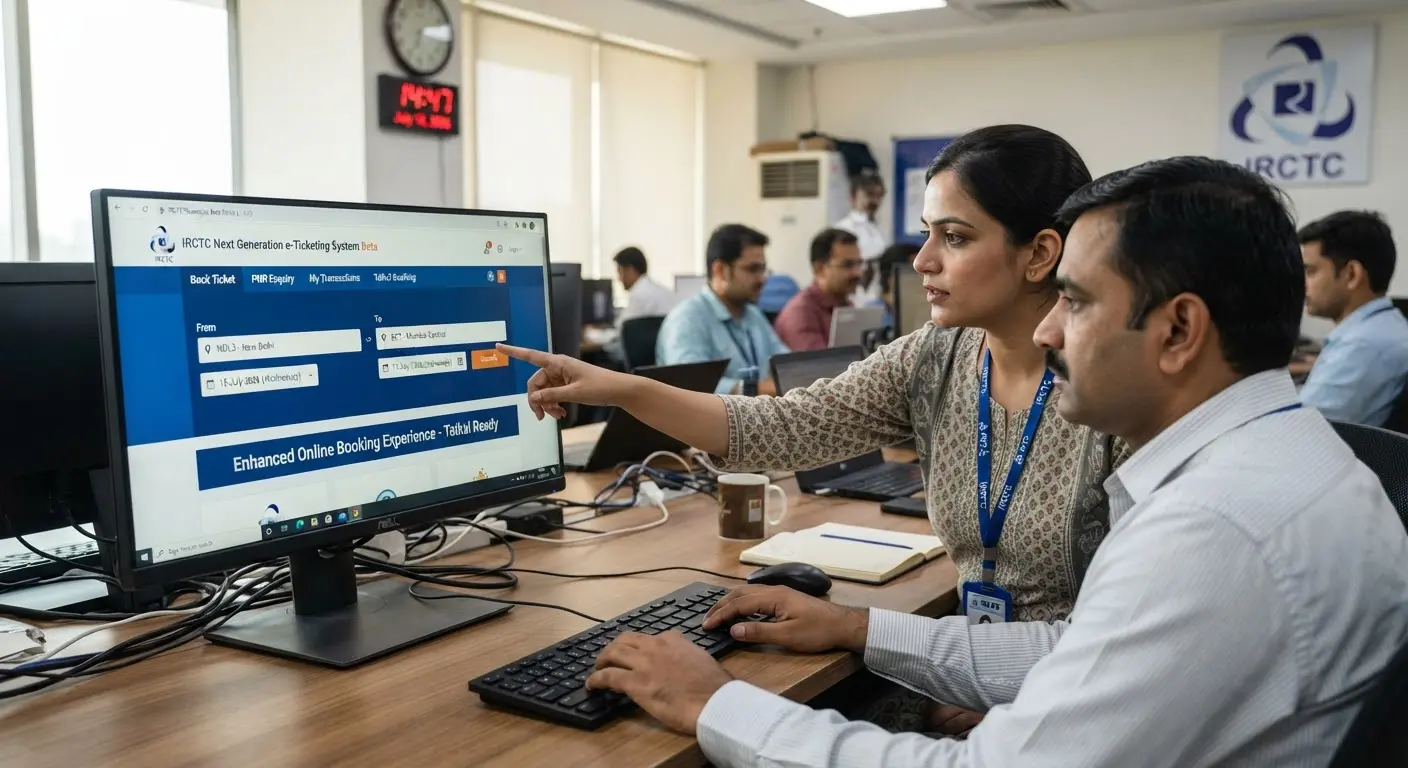 IRCTC to Launch Revamped Ticket Booking Website on July 15 2026