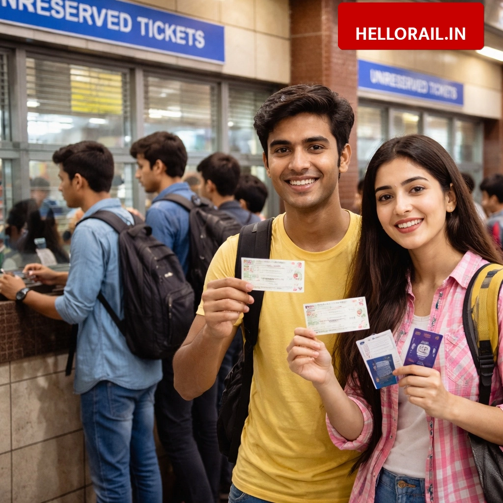 Indian Railways Ticket Discount: 3% off on unreserved tickets and special concessions for students