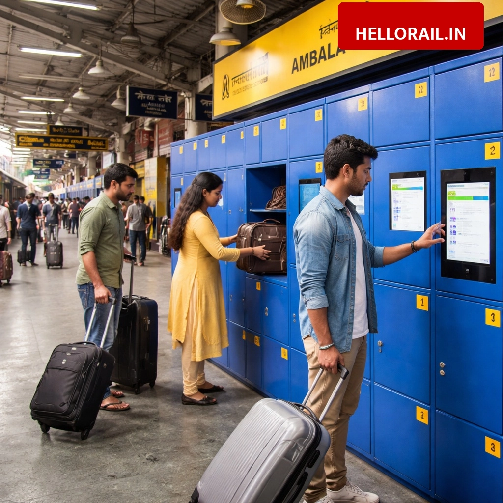 Ambala Cantt Railway Station: Digital luggage locker facility to be introduced for passengers