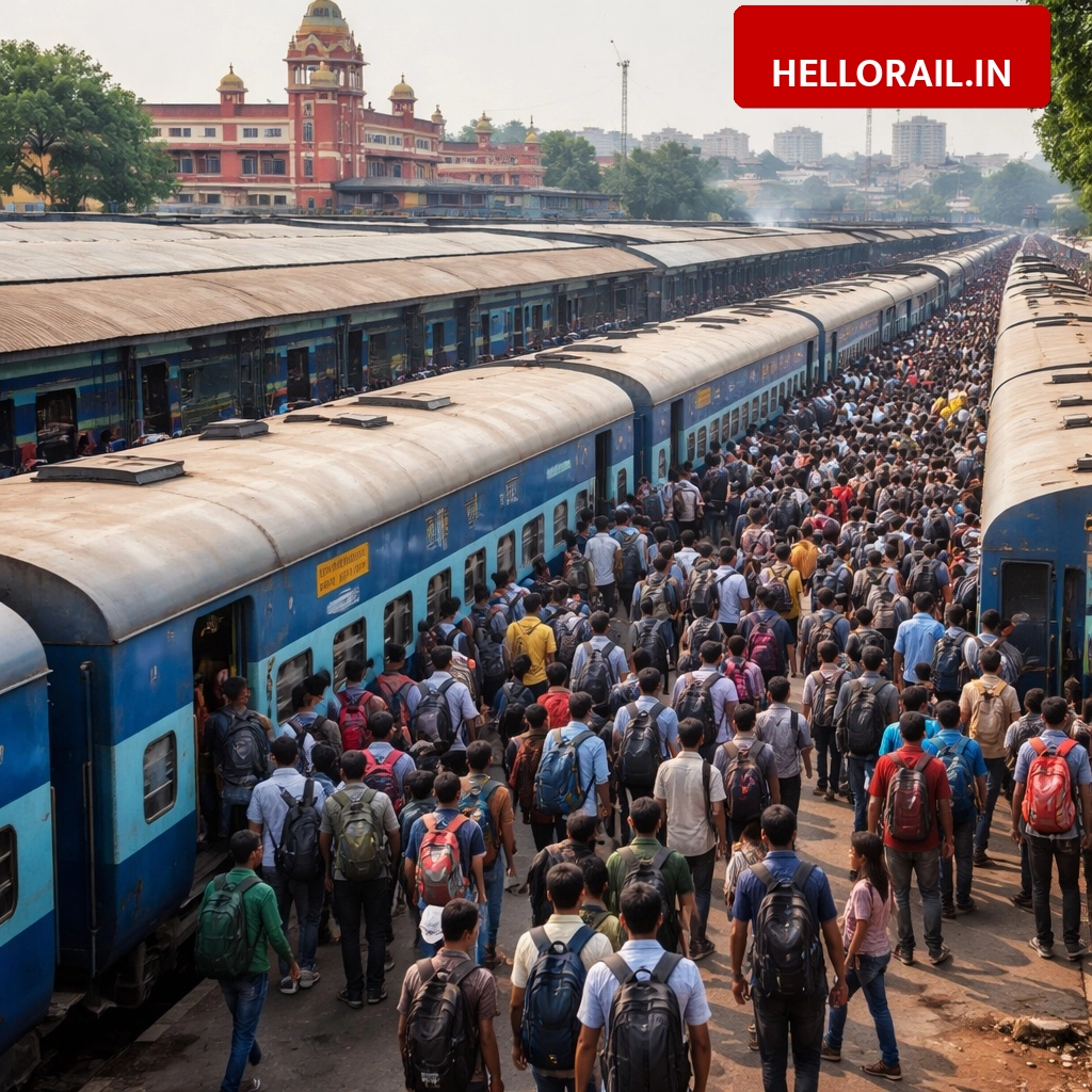 Kanpur Central Update: 6 special trains reserved for 1.20 lakh railway exam candidates