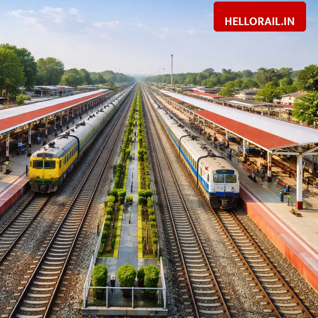 Madhupur Railway Station Update: New platforms and yard remodeling to improve train services