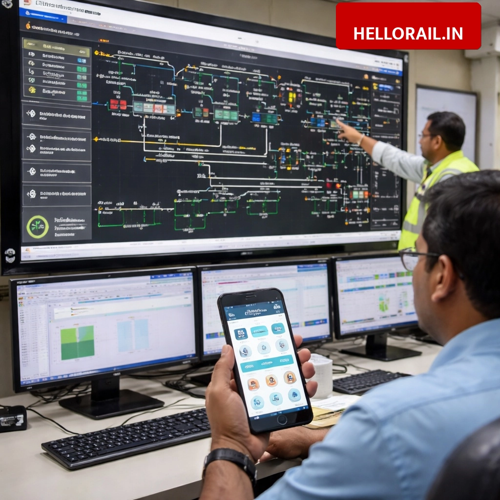 Lucknow Railway Division: IR-NIYANTRAC app to control station electrical equipment to save energy