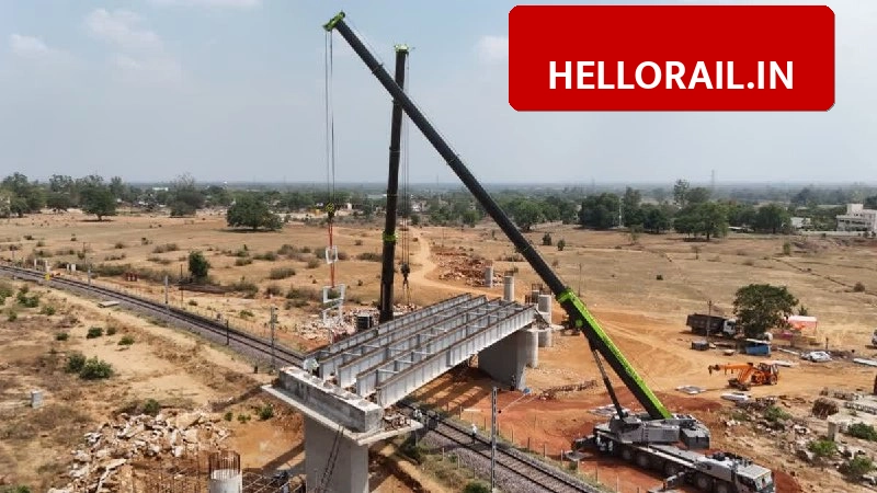 Mirzapur-Sonbhadra Route Update: New Road Over Bridge completed and rail doubling project underway
