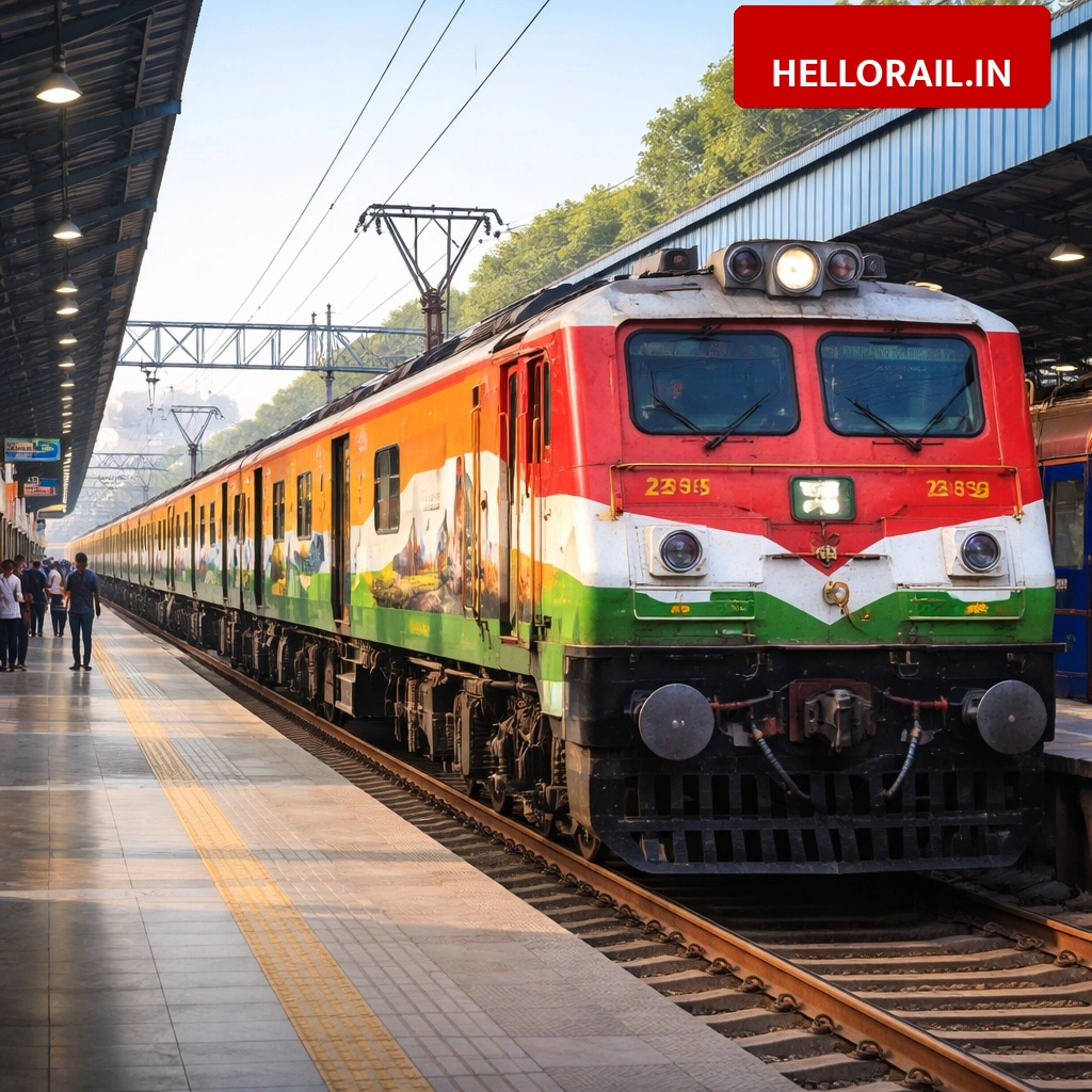 Sabarmati-Haridwar Special Train: Services extended and upgraded to Amrit Bharat rake