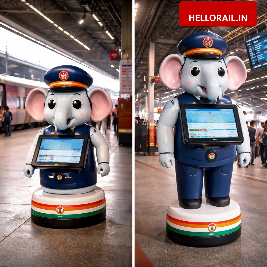 Railway AI Assistant: Bholu Mini and Bholu Max to be installed at Muzaffarpur and Samastipur stations
