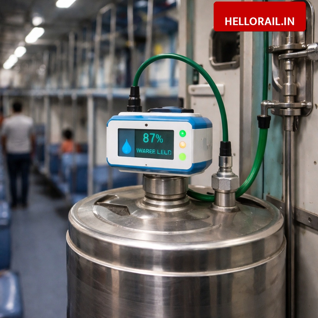 Indian Railways to install IoT-based Water Level Indicators in thousands of coaches