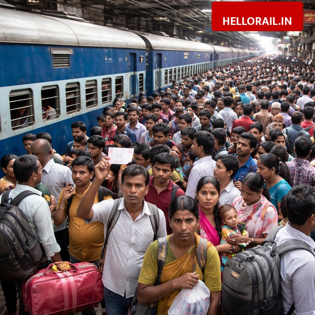 Indian Railways Waiting List: Over 3 crore passengers unable to travel in FY 2025-26