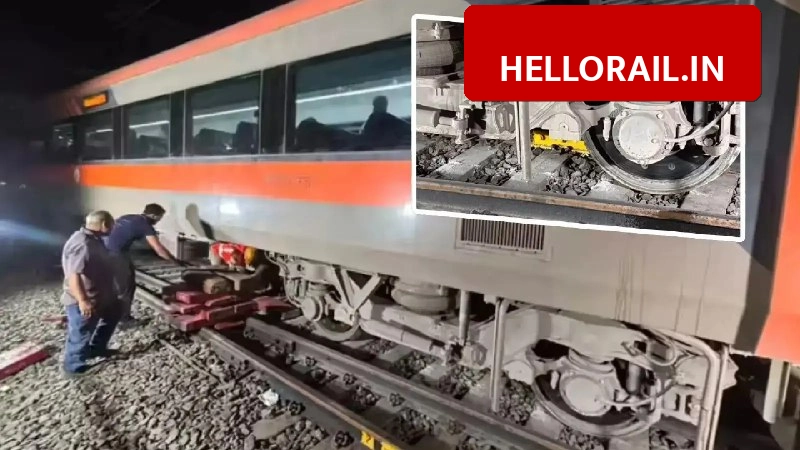 Vande Bharat Express: Coach derailed near Pune station, all passengers safe