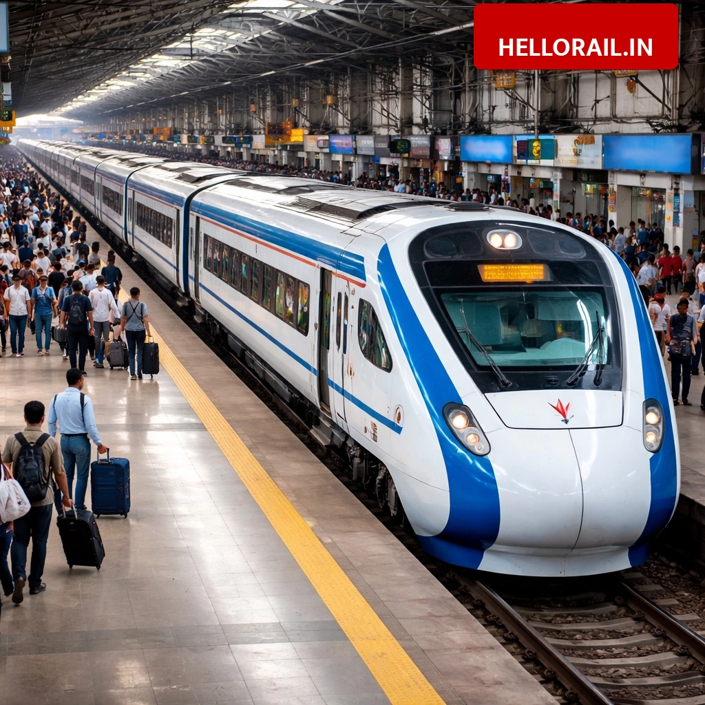 Ahmedabad-Mumbai Vande Bharat Express: Coach capacity increased to 20, check details