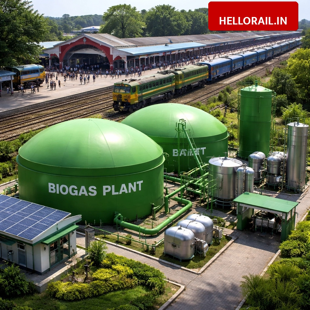 Green Railway Mission: Biogas plant to be set up at Chakradharpur Railway Station