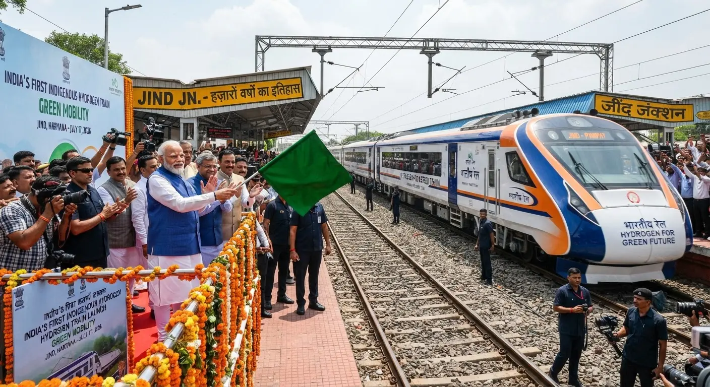 Indian Railways to launch country first indigenous hydrogen train on July 17