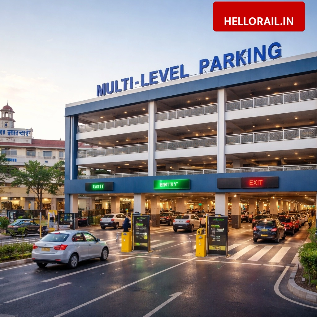 Gorakhpur Railway Station: Modern multi-level parking to open soon, check entry and exit rules