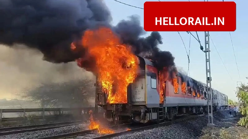 Rajdhani Express fire incident: Relief van overturns in Mandsaur, 5 railway employees injured